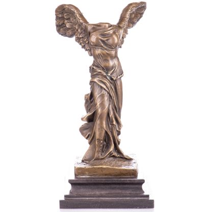 Bronzefigur Nike von Samothrake 29x16x16cm2