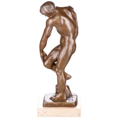 Bronzefigur maennlicher Akt Adam oder Die Schoepfung des Menschen nach Rodin 45x17x15cm3 416x416 - Bronzefigur männlicher Akt "Adam oder Die Schöpfung des Menschen" nach Rodin 45x17x15cm