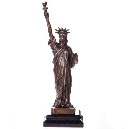 Bronzefigur Freiheitsstatue 32x12x10cm