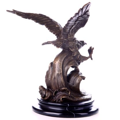 Bronze Figur Adler 28x23x17cm2