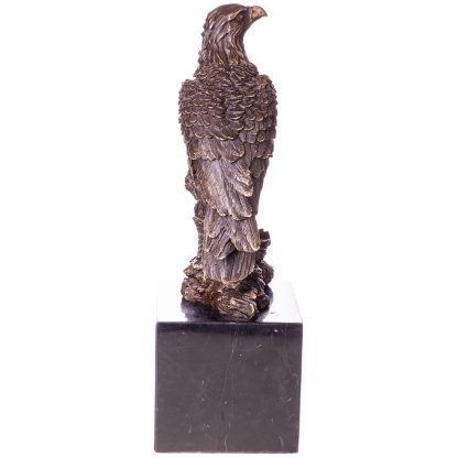 Bronze Figur Adler 36x14x12cm – Bild 3