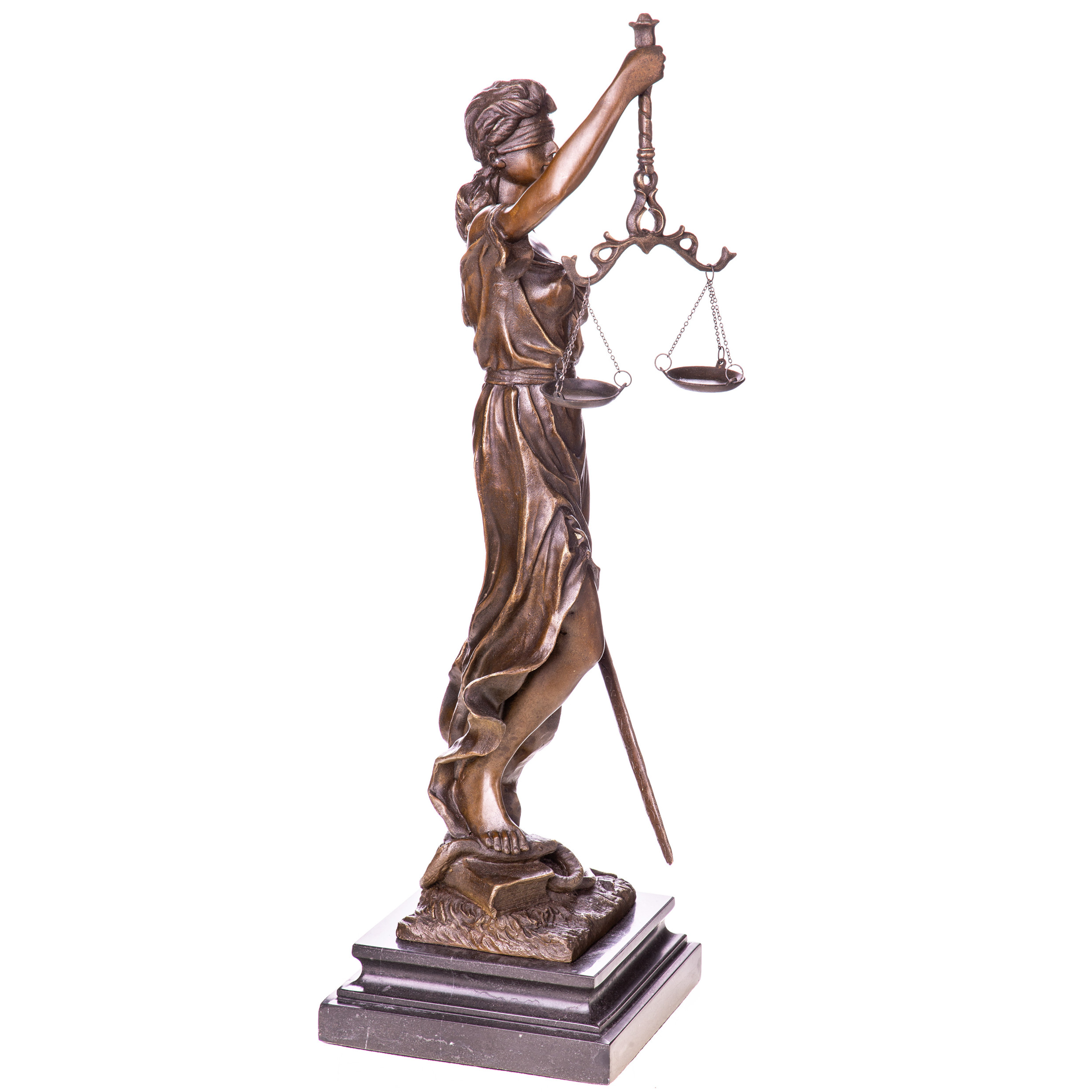 Bronze Figur Götter Justitia 52x18x16cm5 Bronze Figur Götter "Justitia" 52x18x16cm – Bild 5