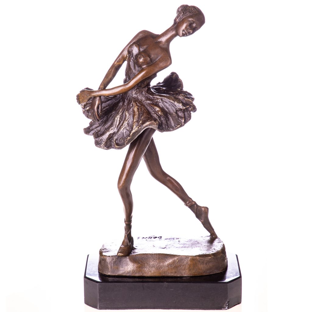 Bronze Figur Tänzerin Ballerina 29x15x12cm Bronze-Figur-Taenzerin-Ballerina-29x15x12cm