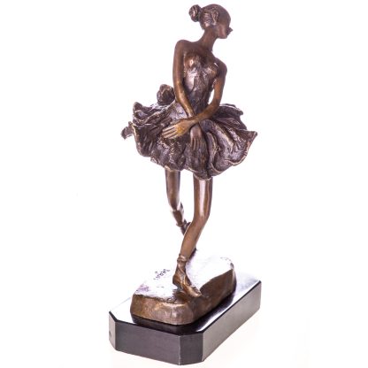Bronze Figur Tänzerin Ballerina 29x15x12cm2