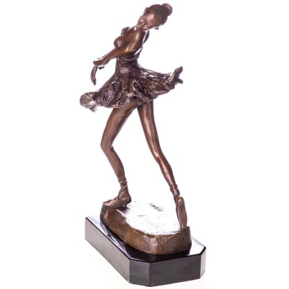 Bronze Figur "Tänzerin Ballerina" 29x15x12cm – Bild 4