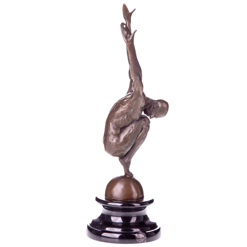 Bronze Figur männlicher Akt 30x18x10cm Bronze Figur männlicher Akt 30x18x10cm