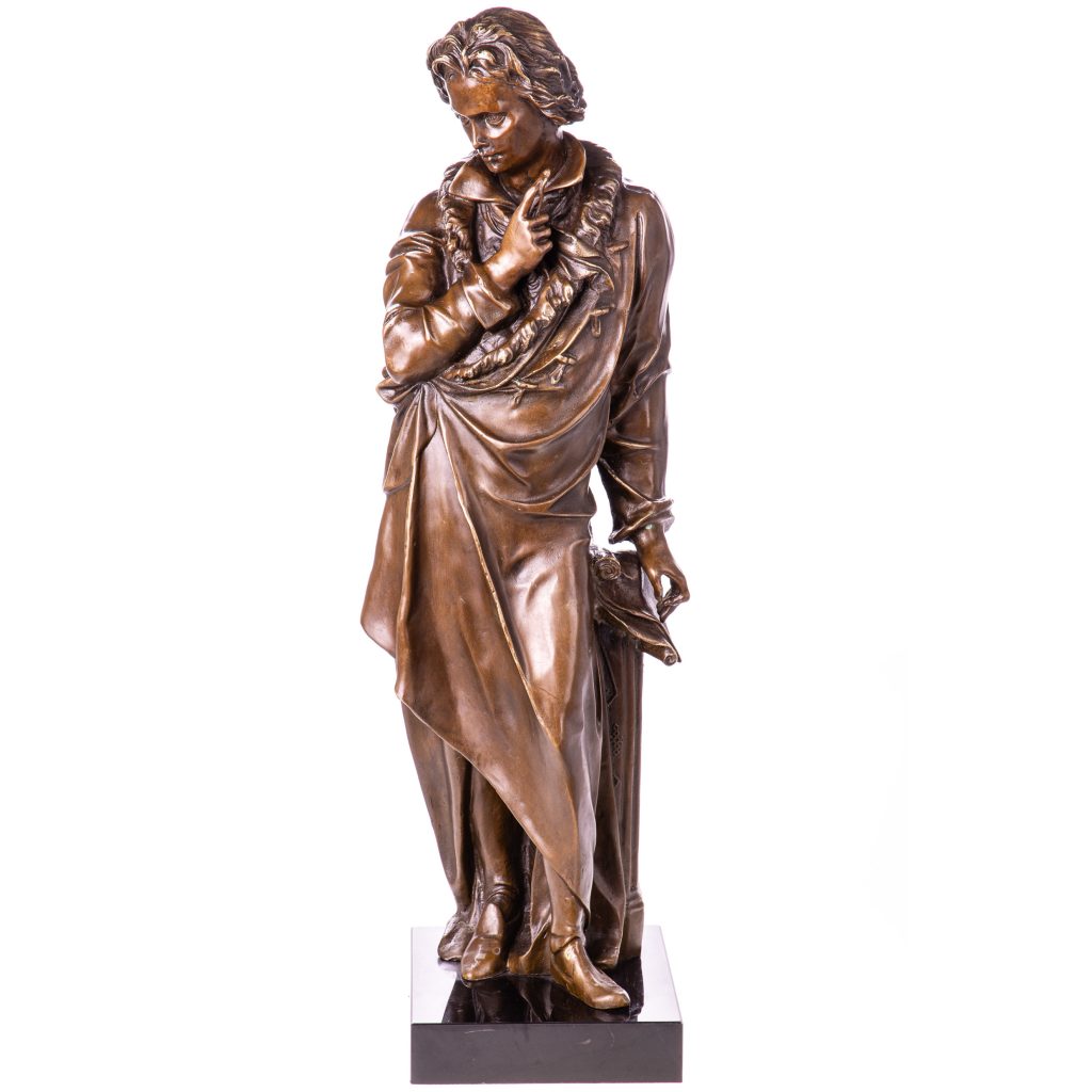 Bronzefigur Beethoven nach Teupheme 69x20x18cm