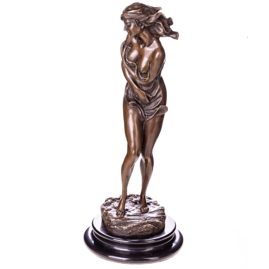 Bronzefigur weiblicher Akt 37x16x16cm Bronzefigur-weiblicher-Akt-37x16x16cm