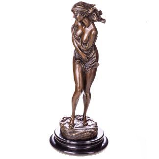 Bronzefigur-weiblicher-Akt-37x16x16cm