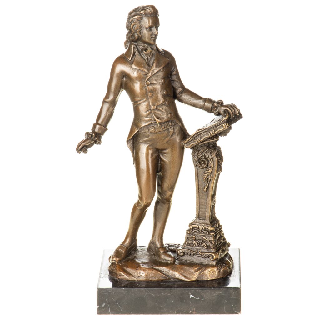 Bronzefigur Komponist 22x11x8cm Bronzefigur-Komponist-22x11x8cm