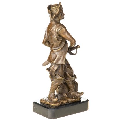 Bronzefigur Pirat 33x15x12cm – Bild 5
