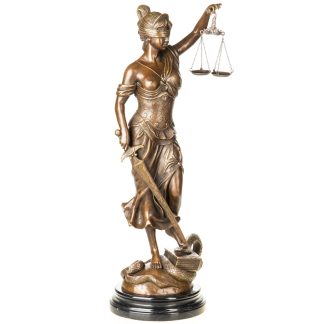 Bronzefigur-Justitia-49x22x16cm