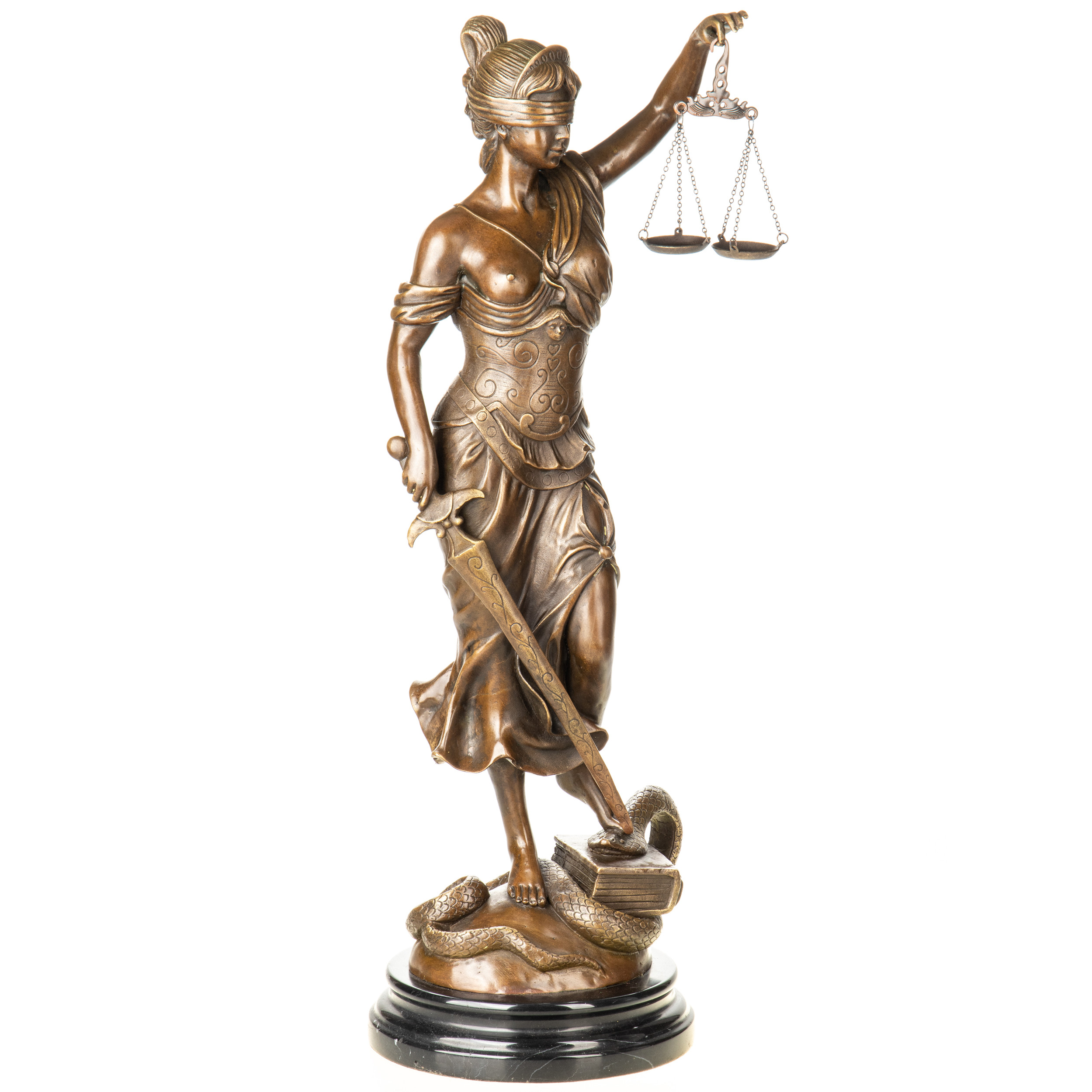 Bronzefigur Justitia 49x22x16cm Bronzefigur-Justitia-49x22x16cm