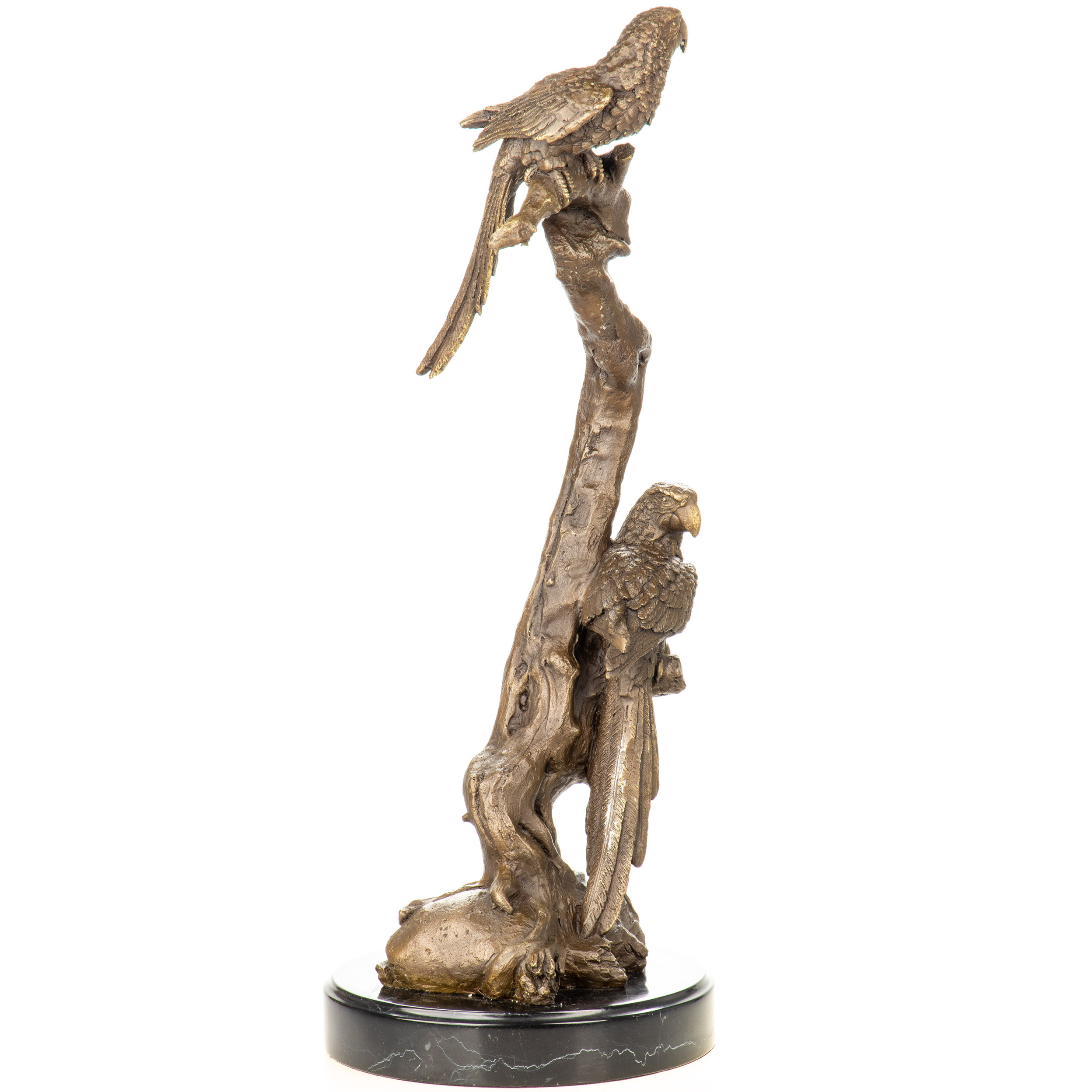 Bronzefigur Papageien 57x22x22cm5 Bronzefigur Papageien 57x22x22cm – Bild 5