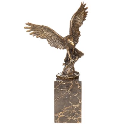 Bronzefigur Adler 36x20x13cm2