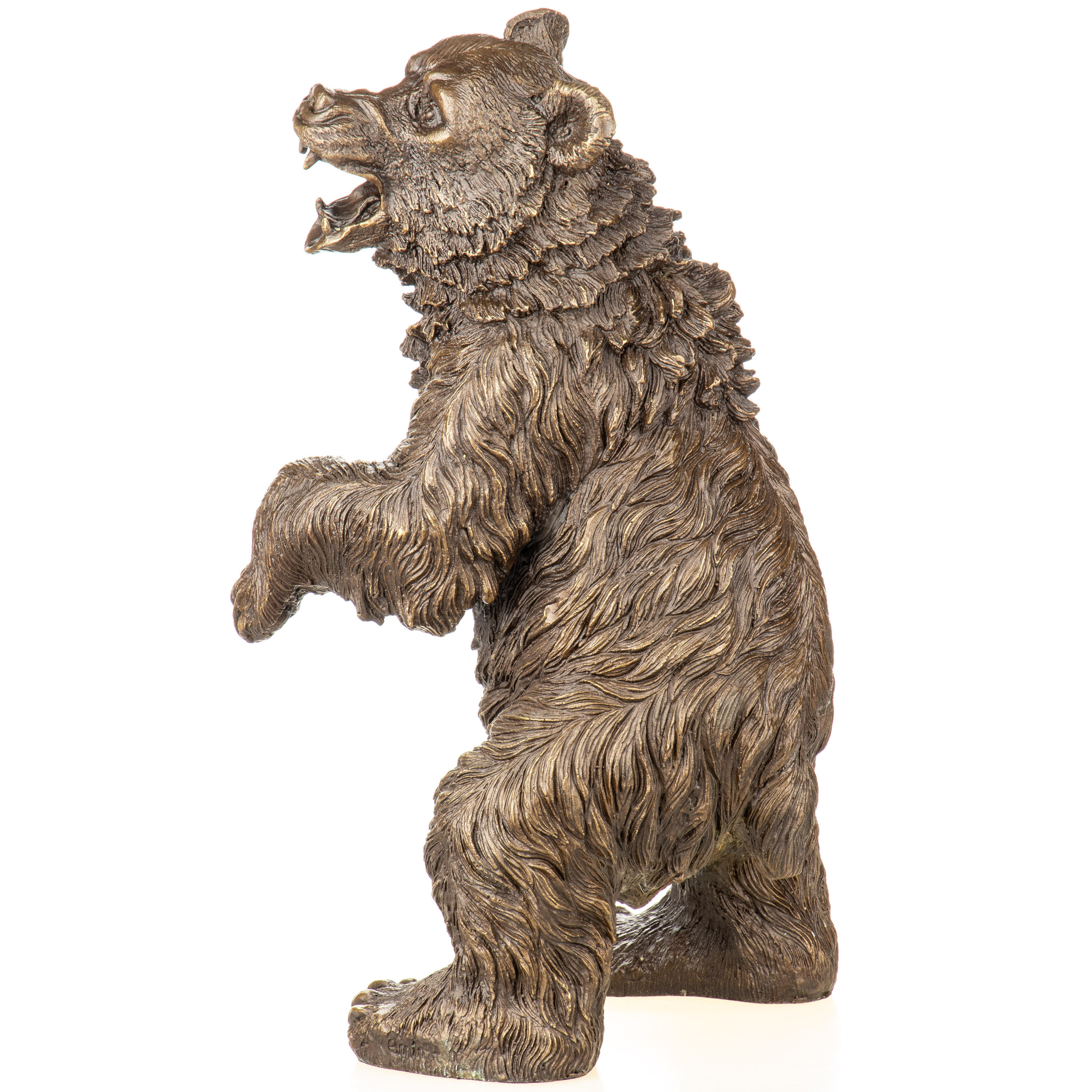 Bronzefigur Bär 40x23x21cm5 Bronzefigur Bär 40x23x21cm – Bild 5