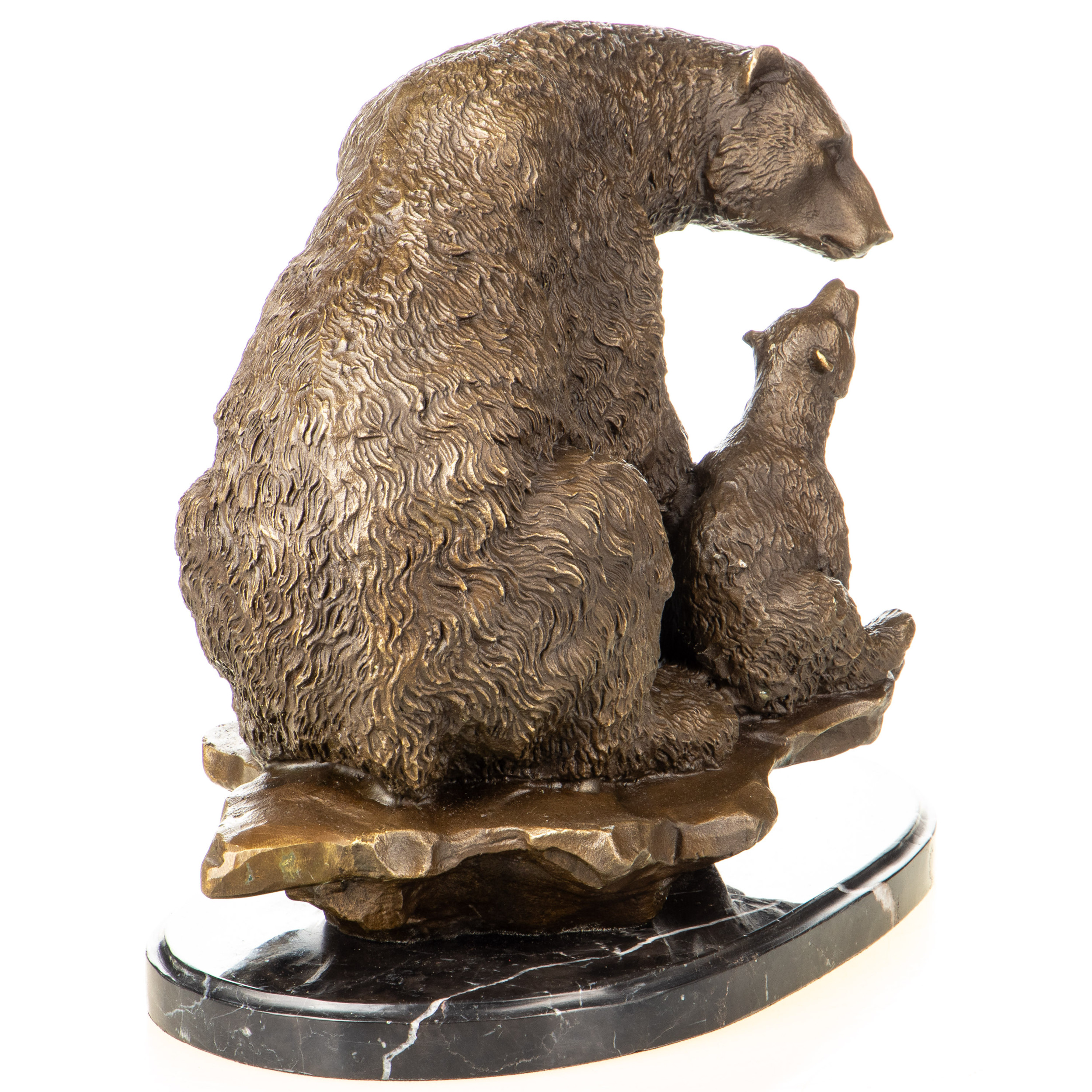 Bronzefigur Bären 26x30x17cm2 Bronzefigur Bären 26x30x17cm2