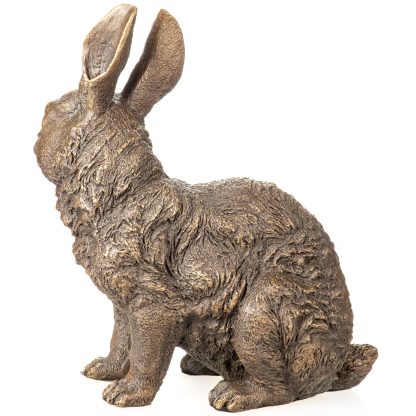 Bronzefigur Kaninchen 28x25x13cm – Bild 3