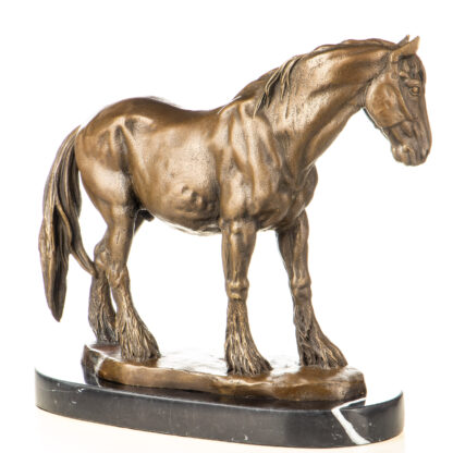 Bronzefigur Pferd 30x32x15cm – Bild 4