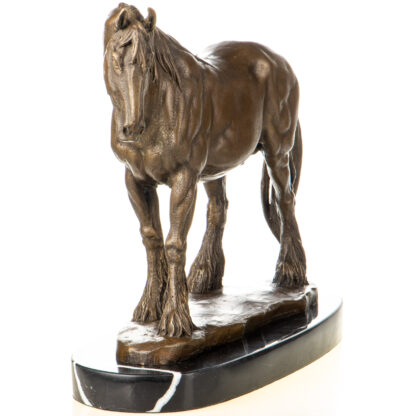 Bronzefigur Pferd 30x32x15cm – Bild 5