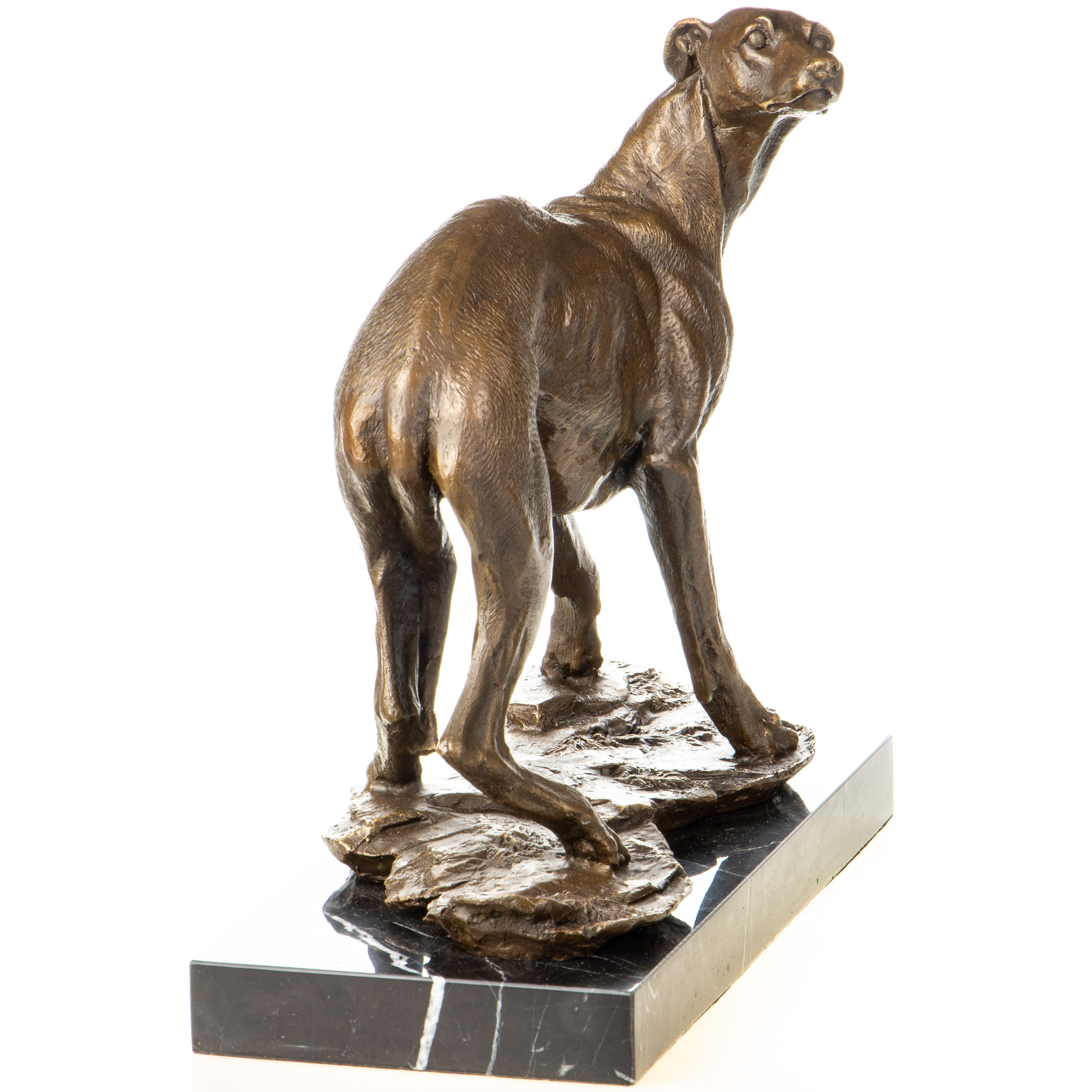 Bronzefigur Windhund 32x36x18cm3 Bronzefigur Windhund 32x36x18cm – Bild 3