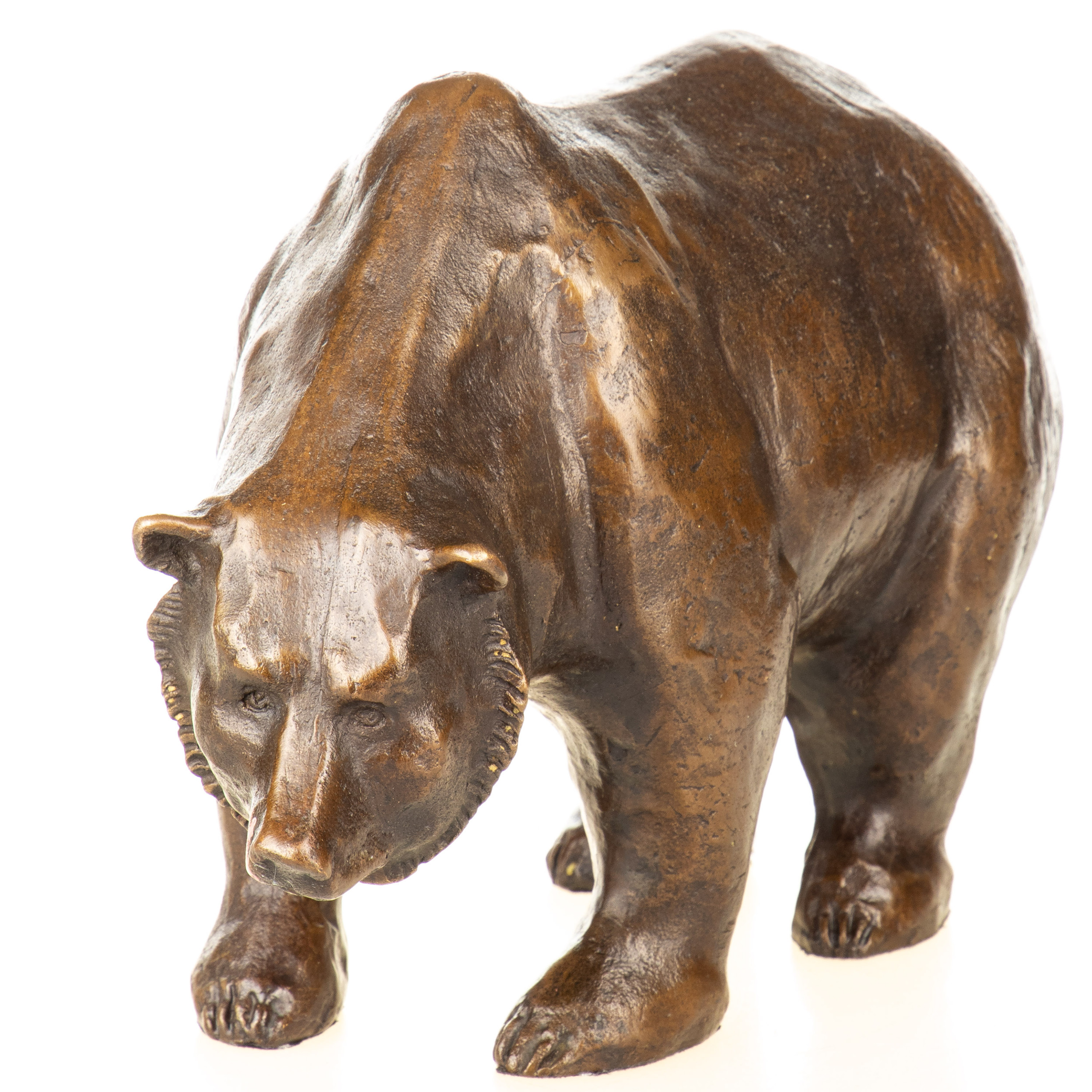 Bronzefigur Bär 15x25x9cm2 Bronzefigur Bär 15x25x9cm2