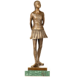 Bronzefigur Kleine 14 Jährige Tänzerin nach Degas 45x15x15cm Bronzefigur Kleine 14 Jährige Tänzerin nach Degas 45x15x15cm